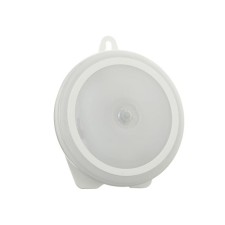 LED lamp with a motion sensor, 6 LED, 2.5 watts, from batteries 3*AAA, 6500k, white