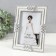 Photo frame 2033 10x15 cm "Glaze" plastic, col. silver