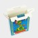 New Year. Gift box New Year's gift "visit" 16.8 x 7 x 25 cm.