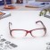 Finished glasses east 6618, burgundy color, -2.5