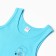 T -shirt for boys, turquoise color, height 110 cm