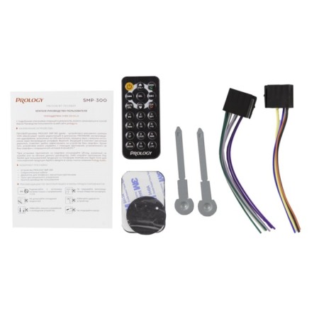 Car radio Prology SMP-300, 1DIN, USB/ FM/ BT, OS Android/ iOS, RCA 4x55 W-4
