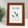 Photo frame plastic 13x18 cm "Golden waves and points" Dark tree 16.6x21.6 cm
