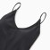 Swimsuit Women's Assigned lacing on the back minku, black color, size 46