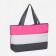 Bag beach with lightning, gray/white/pink color