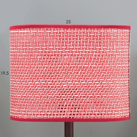 LARA table lamp E27 40w Bordeaux 25x10x30 cm Risalux-2