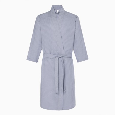Wafel dressing gown Economy and I am size 50-52, gray, 100% cotton, 200g/m2-6