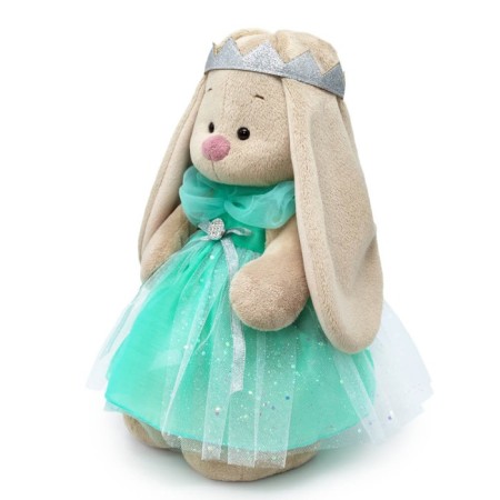 Soft toy "Bunny mi princess turquoise water", 25 cm-1