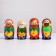 Nesting doll "Turnip" 6 in 1, mix