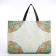 Bag without fastening, green color