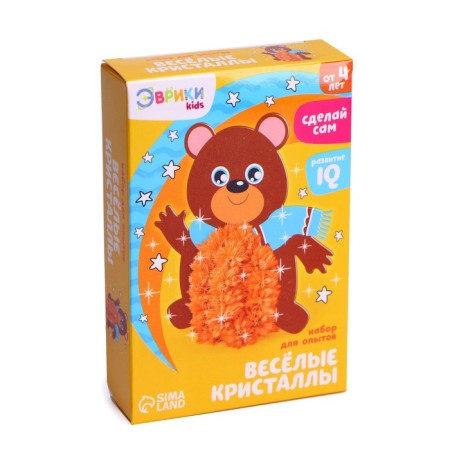 Set for experiments "Wonderful Crystals", Bear-3