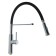 Accoona A4890F-1 kitchen mixer, single-leaf, brass, black/chromium