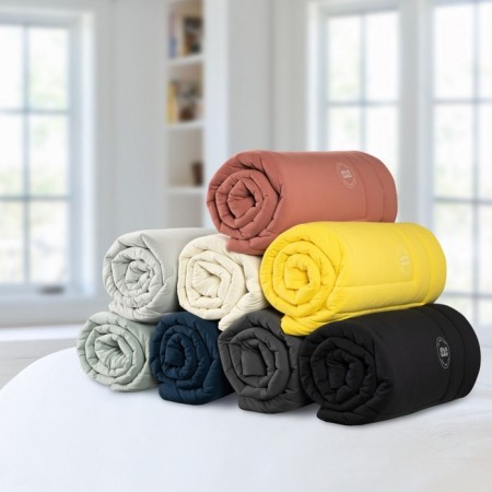 Sofi de Marko "Roland" blanket, knitwear, size 195x215 cm, black color-3