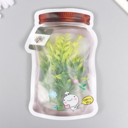 Artificial plant for creativity "Iglitsa with flowers" set of 6 pcs yellow 12.5 cm-5