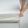 Boyle elastic sheet, size 200x160x25 cm, white color