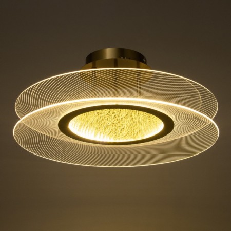 Synthia chandelier LED 48W 3000-6000K gold 50x50x20cm-2
