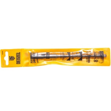 Denzel 705006 concrete drill, double spiral, Cobalt w-tip, SDS plus, 6 x 160 mm-4