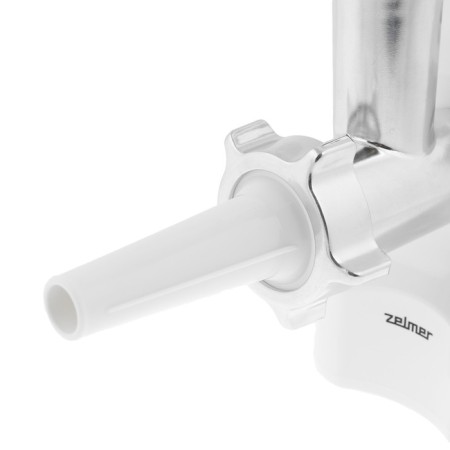 Selmer ZMM1011, 1000 watts, 1.3 kg/min, nozzle for sausages, white-7