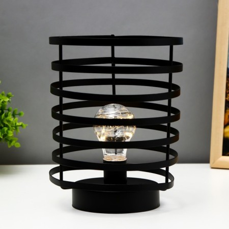 Night Loft 16453/1bk LED from 3haa Black Black 15.5x15x20 cm Risalux