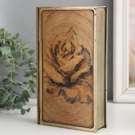 Broke-Broke Metal, leatherette "Budo Rose" 20x12x4 cm-1