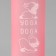 Walking drinker for dogs "Yoga", 23x7.5x7.5 cm, 750 ml, pink