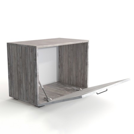 Graivud puff-puff, 600 × 350 × 410 mm, color pine concrete dark / pine concrete light-1