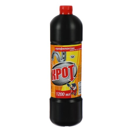 Remedy for blockages in sewer pipes "Mole", 1200 ml