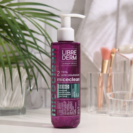 Librederm Miceclean Hydra SEBO for oily and combined skin 200 ml-2