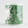 Ceramic "Irina" classic, 320 ml, green color