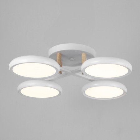 Causte "Alice" 4XLED 96W 3000-6000K White 60x60x13 cm-1