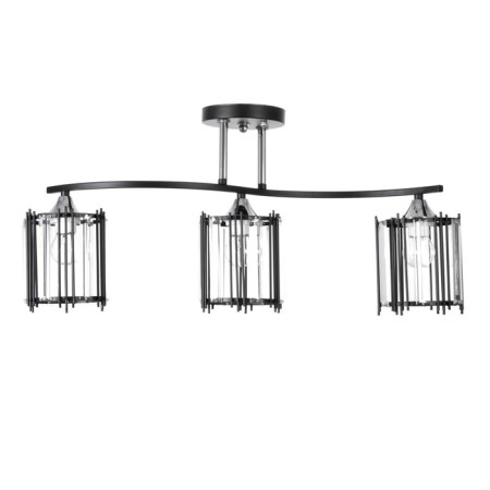 Astril chandelier 3he27 40w Black 61.5x12x28.5cm Bayerlux-3