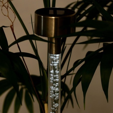 Garden lamp on the sunny battery "Bubbles", 5 × 36 × 5 cm, 1 LED, glow white-7