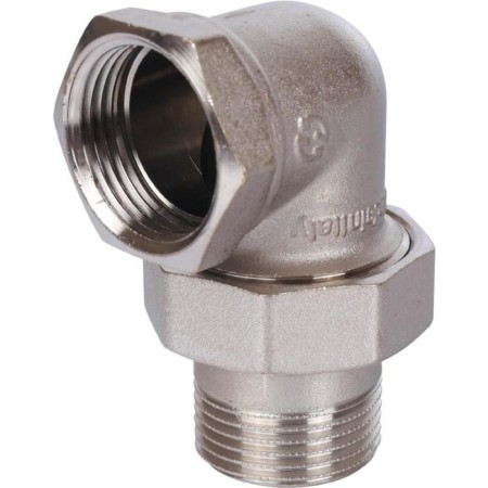 Detacible compound Stout SFT-0059-000001, Corner, American, 1 ", Nickelized Brass