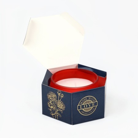 Aromatic candle "Gold Rose": rose, 5 x 7.1 cm.-2