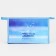 Cosmetic bag with lightning, blue color
