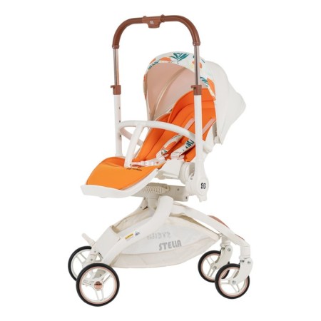 Walking stroller Farfello Stella STL, Color Perfect White-12