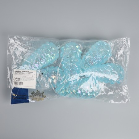 Garland “thread-grozd” 230 cm, transparent thread, “bumps”, 30 LED, 4.5 V, AAX3 batteries (not in the kit), glow warm white-5