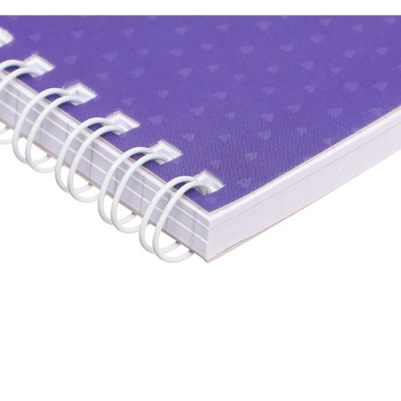 Notepad A6 60 sheets in the Meshu Ceal "Happy Time", matte lamination, selective UV-lace-1