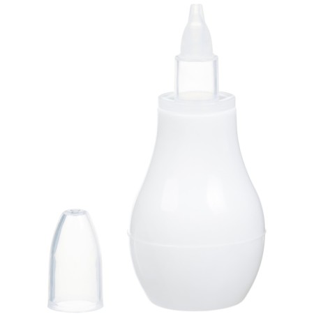 Children's nasal aspirator, with a cap, white color-6