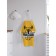 Apron of a kitchen with a photo print "Man with a bar", adjustable, size OS