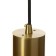 Suspendor “Monroe” GU10 35W gold 13x13x40-140cm