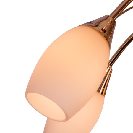 Lamp Ceiling Economy Highlight 12121/9FGD MK, 9x40W, E14, 35x70x70 cm, gold color-2