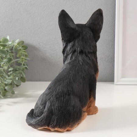 Figure "Puppy Corgi" 23 x 11 x 24 cm.-3