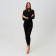 Women's pants Minaku: Casual Collection Black color, size 40