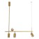 Suspended lamp AD ASTRUM IP20 LED GU10/LED 36W 520lm