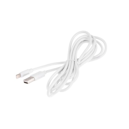 Кабель PERO DC-03 Lightning - USB, 2,4А, 2м, белый-2