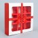 Box for 9 sweets with cells "New Year's gift" 14.5 x 14.5 x 3.5 cm, New Year