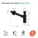 Siphon for the IDDIS Optima Home shell, bottle, black matte
