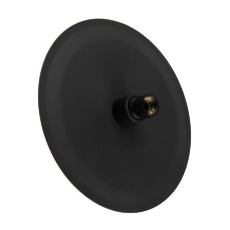 Showing watering can Accoona A355F, tropical, D = 20 cm, circle, stainless steel. Steel, black-2