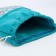 Back for shoes on a lace, "ZFTS", external pocket, turquoise color